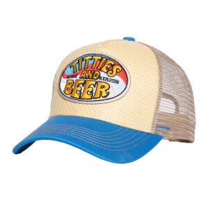 King Kerosin Titties And Beer cap beige/blue One size...