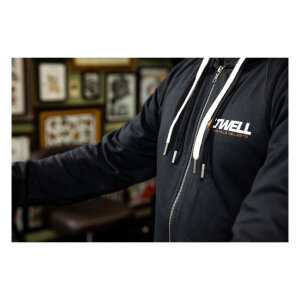 Biltwell Bolts zip hoodie black Size XL