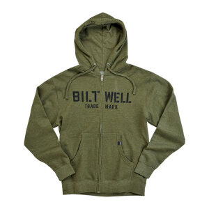 Biltwell Stencip zip hoodie green Size 2XL