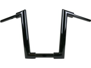2" Str8UP Handlebar for Road Glide Extra Tall (430mm) Black Powder Coated Cable Clutch Throttle By Wire