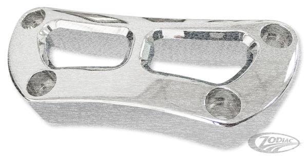 Top Riser Clamp Cut-Out 1" Chr HD73-Up (DE)