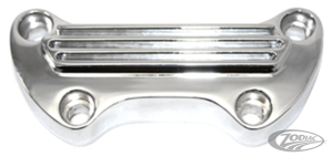 Top Riser Clamp Finned 1" Chr HD73-Up (DE)