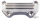 Top Riser Clamp Finned 1" Chr HD73-Up (DE)