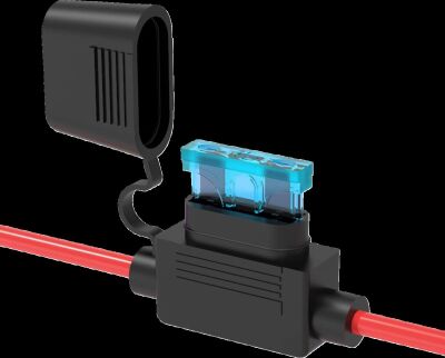 Inline Fuse Holder 2pk 10a