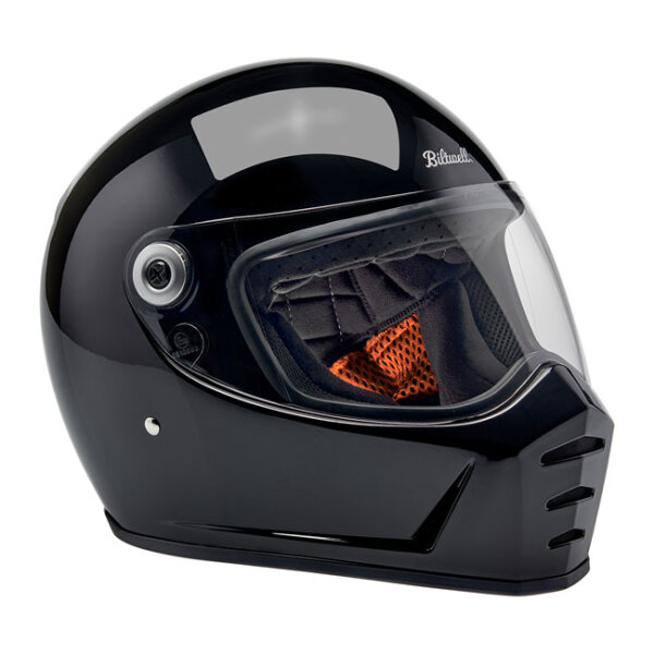 Biltwell Lane Splitter helmet gloss black Size 2XL
