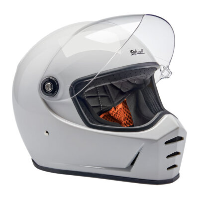 Biltwell Lane Splitter helmet gloss white Size L