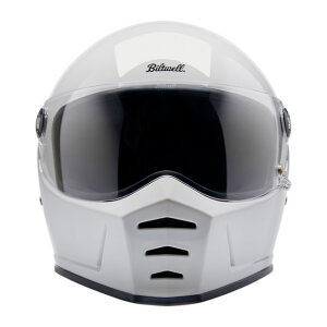 Biltwell Lane Splitter helmet gloss white Size 2XL