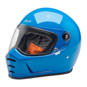 Biltwell Lane Splitter helmet tahoe blue Size XS
