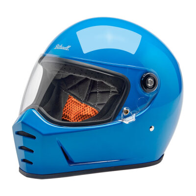 Biltwell Lane Splitter helmet tahoe blue Size S