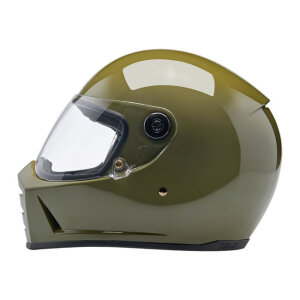 Biltwell Lane Splitter helmet olive green Size XS
