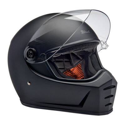 Biltwell Lane Splitter helmet flat black Size XL