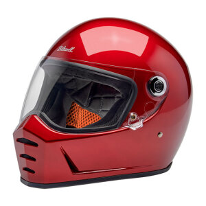 Biltwell Lane Splitter helmet cherry red Size L