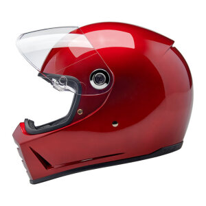 Biltwell Lane Splitter helmet cherry red Size 2XL