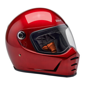 Biltwell Lane Splitter helmet cherry red Size 2XL