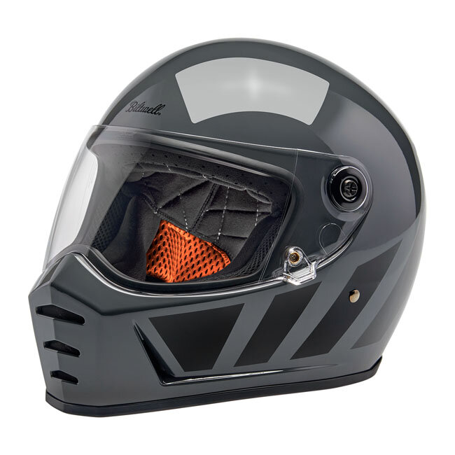 Biltwell Lane Splitter helmet grey inertia Size M