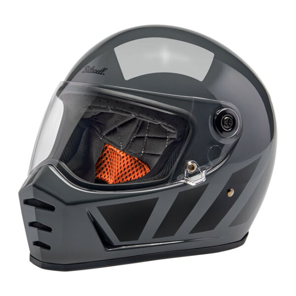 Biltwell Lane Splitter helmet grey inertia Size M