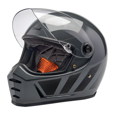 Biltwell Lane Splitter helmet grey inertia Size M