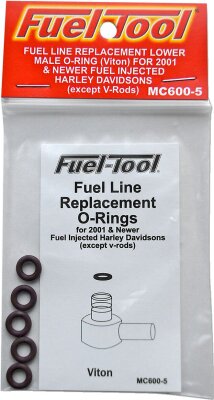 O-ring Fuel Line Male 5pk