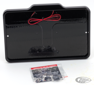 DMP License Frame FR Gloss Black (DE)