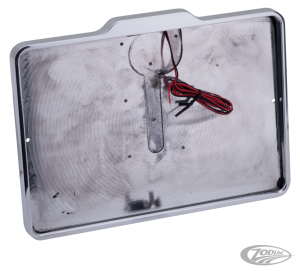 DMP License Frame FR Matt Black