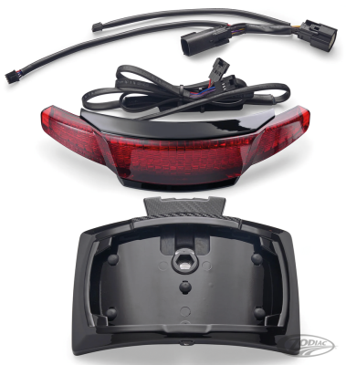 Black Pl. Holder/Tail Red FLH/T14-Up (DE)