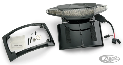 Black Pl. Holder/Tail Smoke FLHT14-Up (DE)