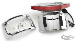 Chrome Pl. Holder/Tail Red FLHT14-Up (DE)