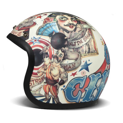 DMD Retro helmet Circus Size S
