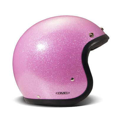 DMD Retro helmet Glitter Pink Size M