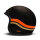 DMD Retro helmet Matt Black Sunset Size XL