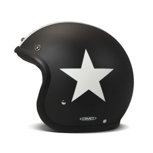 DMD Retro helmet Star Matte Black Size S