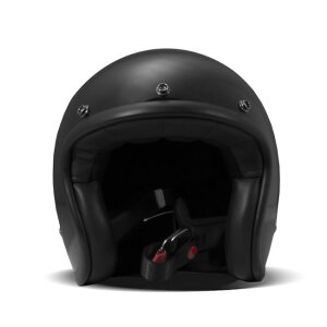 DMD Retro helmet Solid Black Size S