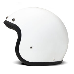 DMD Retro helmet Solid White Size XS