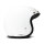 DMD Retro helmet Solid White Size XL