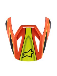 Visor Sm3 Fray Blk/or/yl