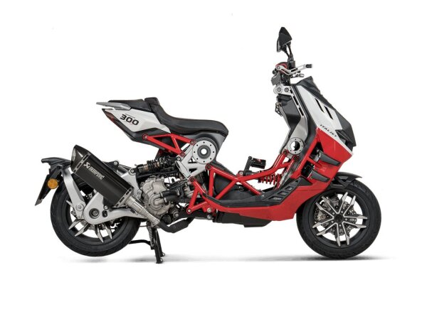 Muffler Slip-on Ti Italjet Dra