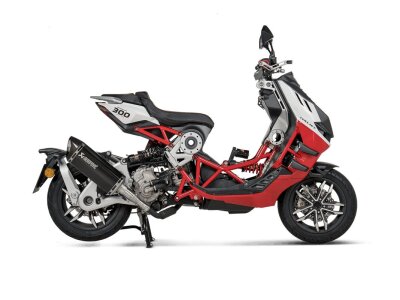 Muffler Slip-on Ti Italjet Dra