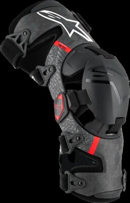 Kneebrace S-tech Rk-10 Blk/rd