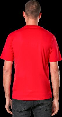 Tee Ss Csf Ageless 2.0 Red/wht