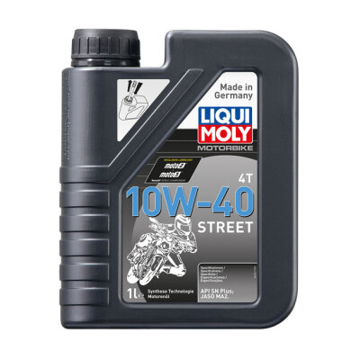 Liqui Moly, 4T 10W-40 Street oil. 1 liter