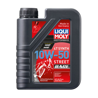 Liqui Moly, 4T Synthetic 10W-50 Street Race motor oil 1L