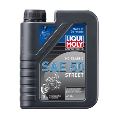 Liqui Moly, HD classic SAE 50 Street motor oil. 1 liter