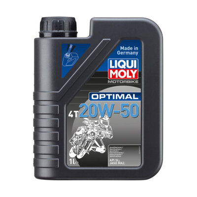 Liqui Moly, motorbike 4T 20W-50 Optimal. 1 liter