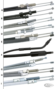 Clutch Cable C18 Black Chief21-Up