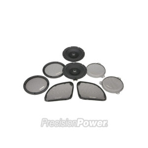 PrecisionPower, 6.5" Fairing speaker upgrade kit 4 Ohm