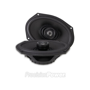 PrecisionPower, 6" x 9"  MAS speakers 2 Ohm