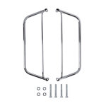 LongRide, saddlebag holder. Chrome