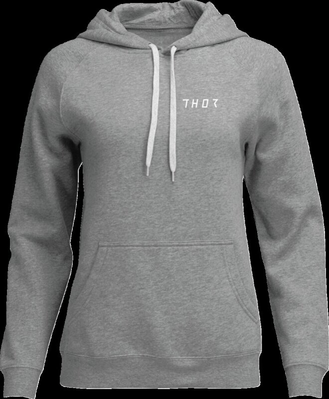 Hoodie Womens Trax Htr Gy Xl