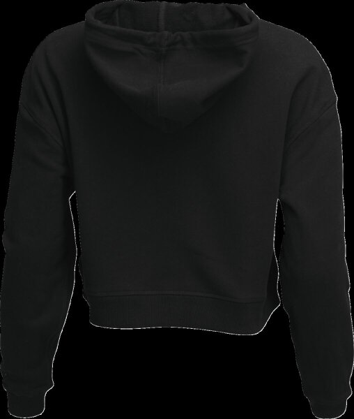 Hoodie Women Crop Noise Bk Md