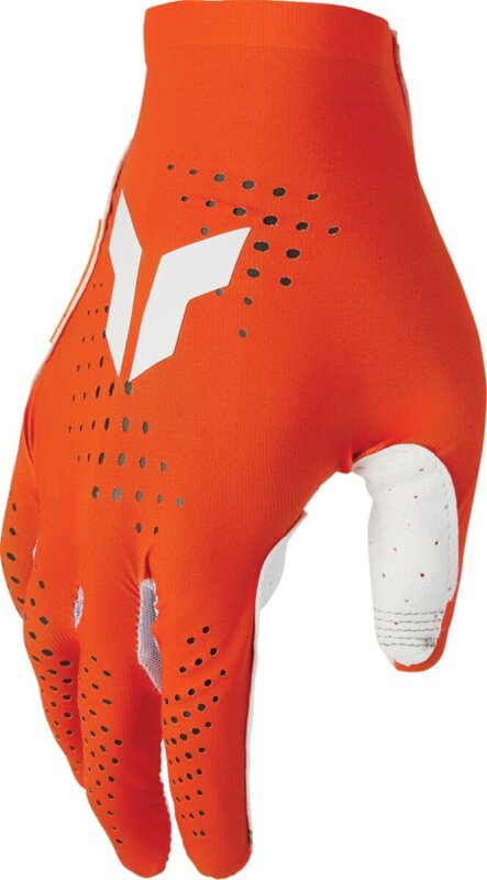 Glove Sport Vented Orange Lg